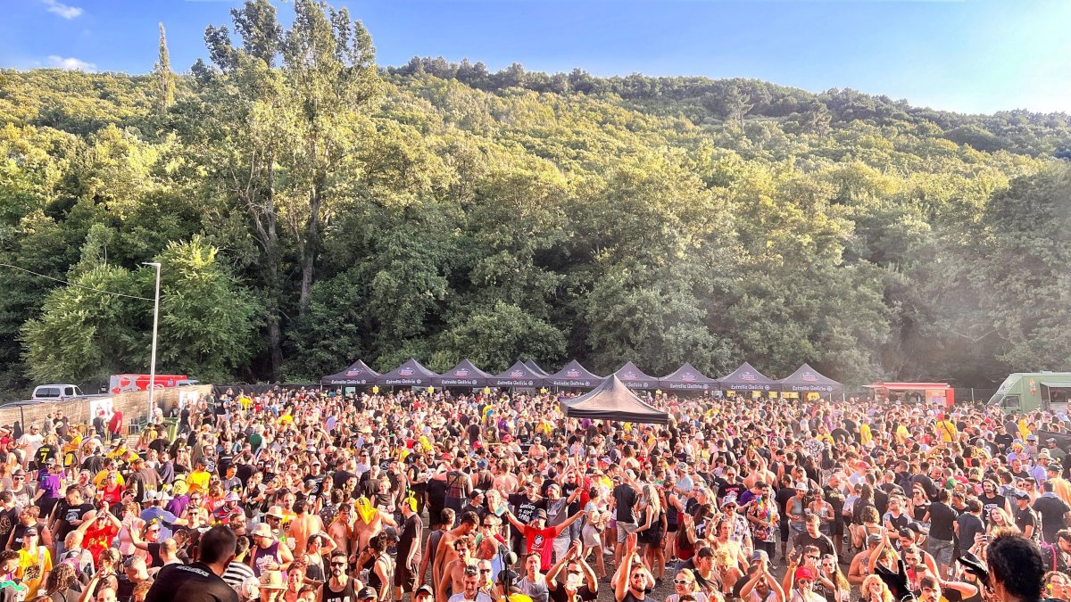 Imagen del festival benéfico 'Abejarock' de Béjar (Salamanca).