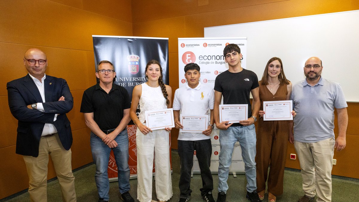 Imagen de la entrega de premios.