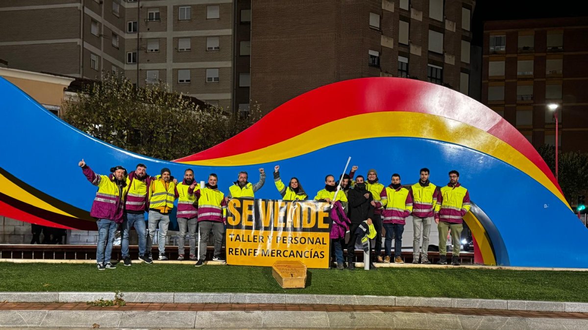 Los trabajadores del taller de Remolcado en Miranda vuelven a la carga.