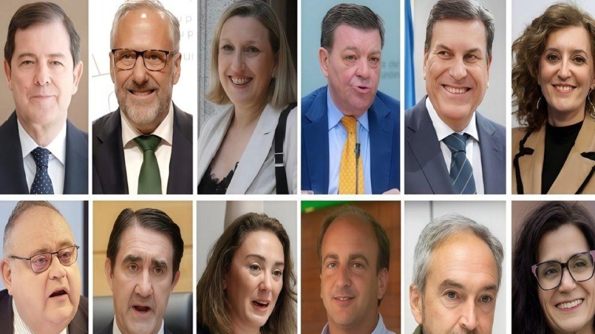 Componentes del cuarto gobierno de Mañueco en Castilla y León.
