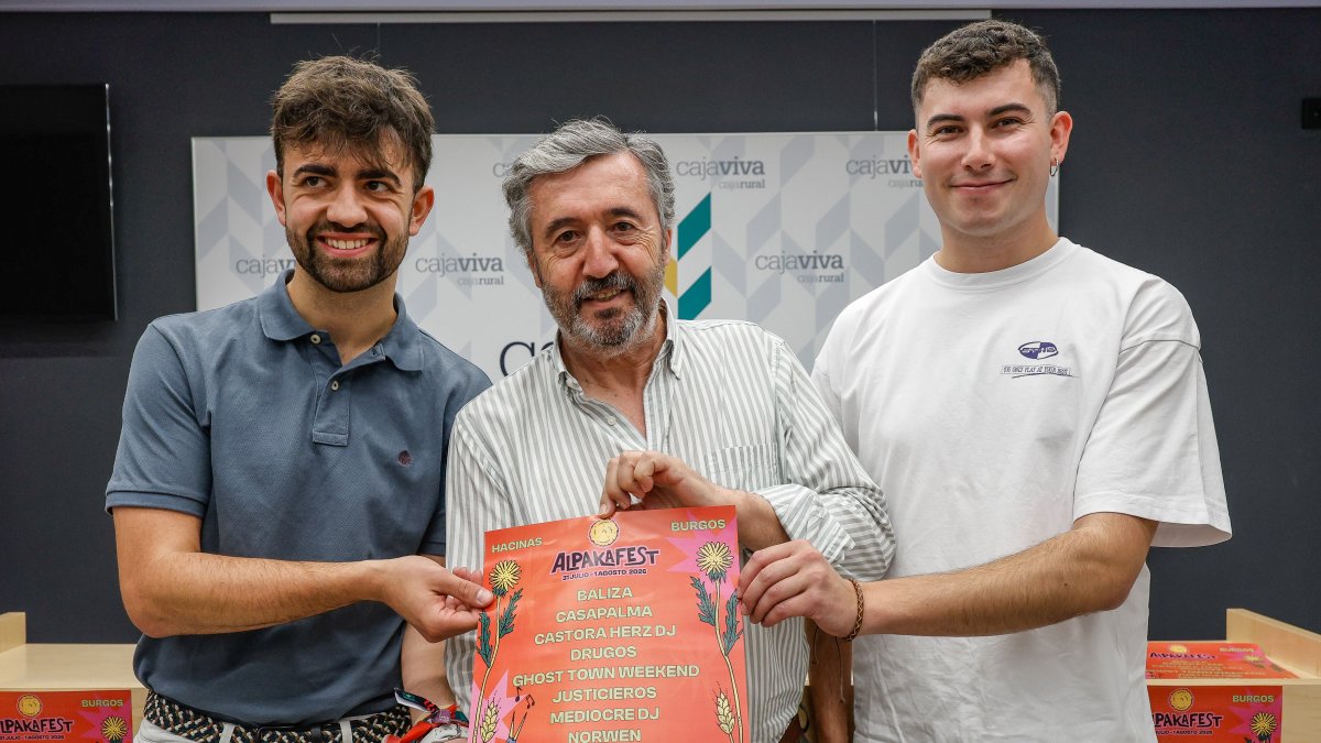Presentación del Alpaka Fest en las instalaciones de la Fundación Caja Rural.