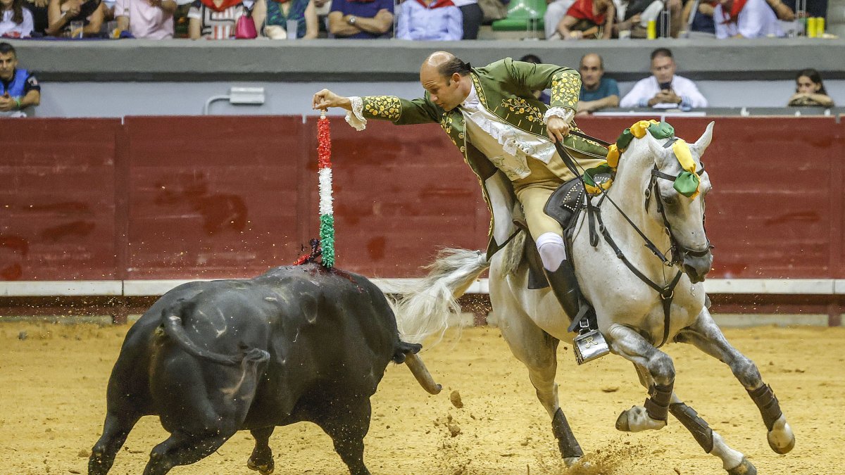 Joao Ribeiro Telles, durante una ejecución.