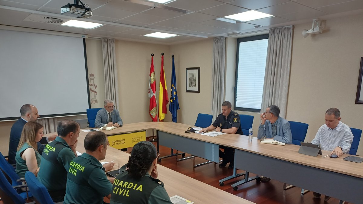 Imagen de la reunión del Plan Director.