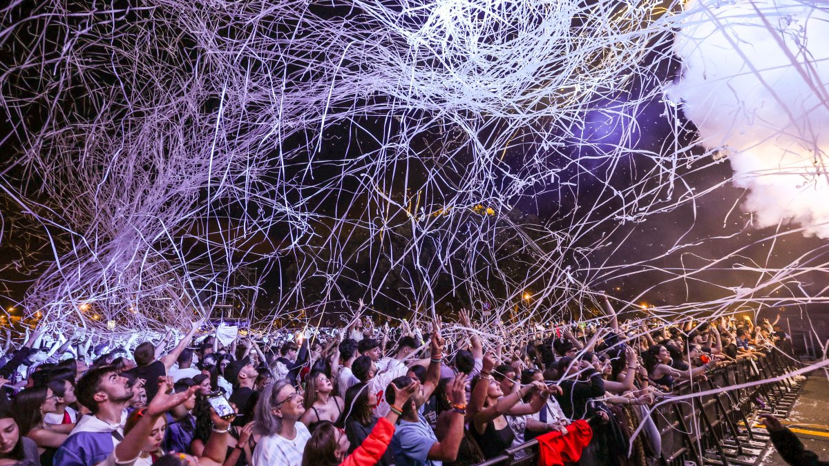 Imagen del concierto de Juan Magán.