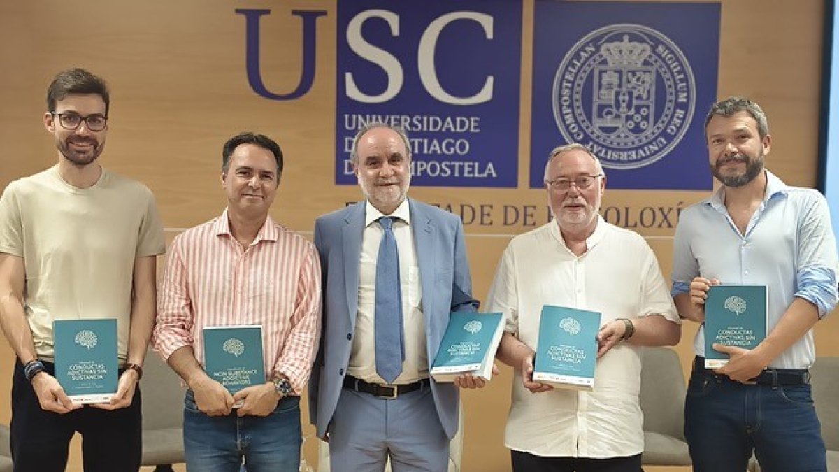 Imagen de la presentación del manual de adicciones sin sustancia.