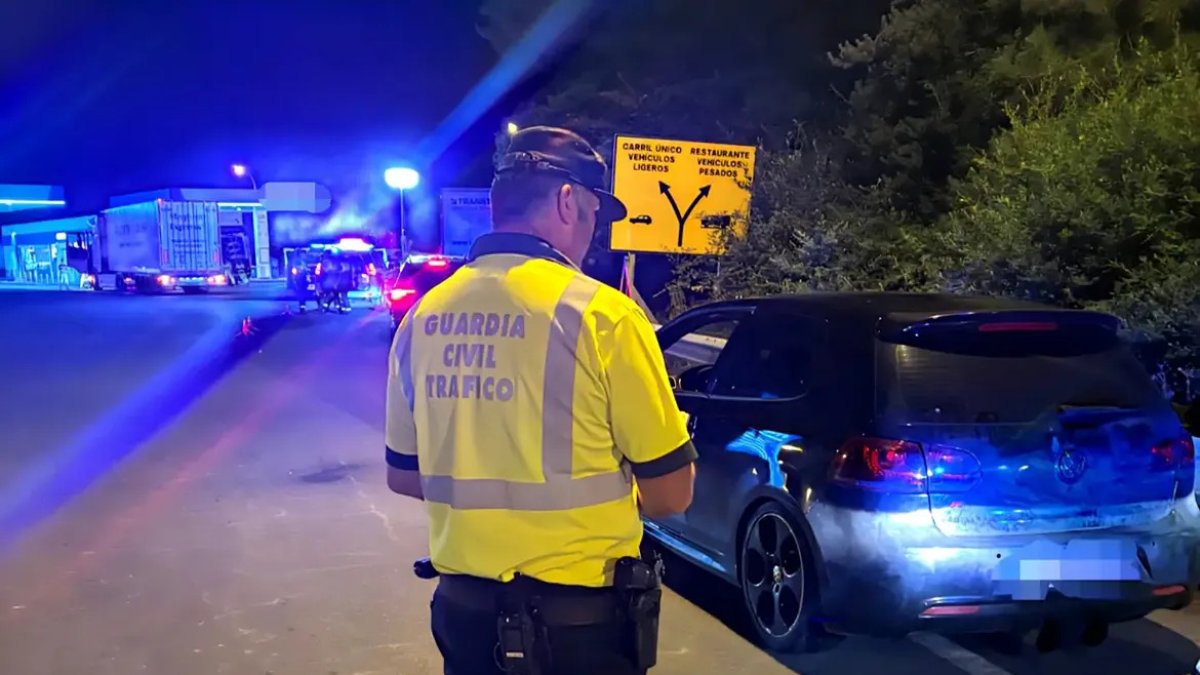 Imagen de un guardia civil de Tráfico.
