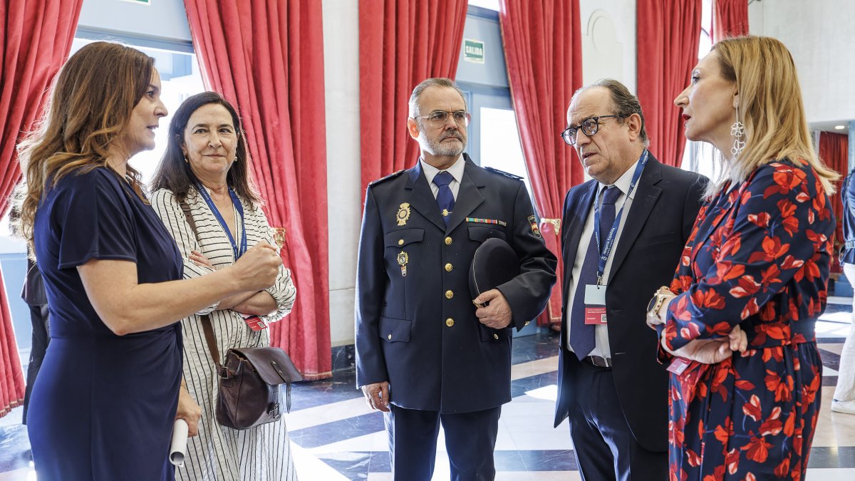 Inauguración de las Jornadas contra la Violencia de Género de la Abogacía Española.