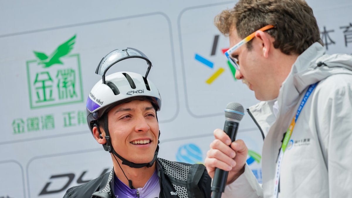 Eric Fagúndez termina cuarto en el Tour of Magnificent Qinghai.