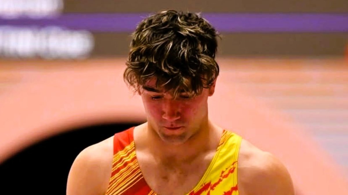 Rodrigo Martínez, con la camiseta de España en el Europeo, afrontará en China su segundo Mundial Absoluto.