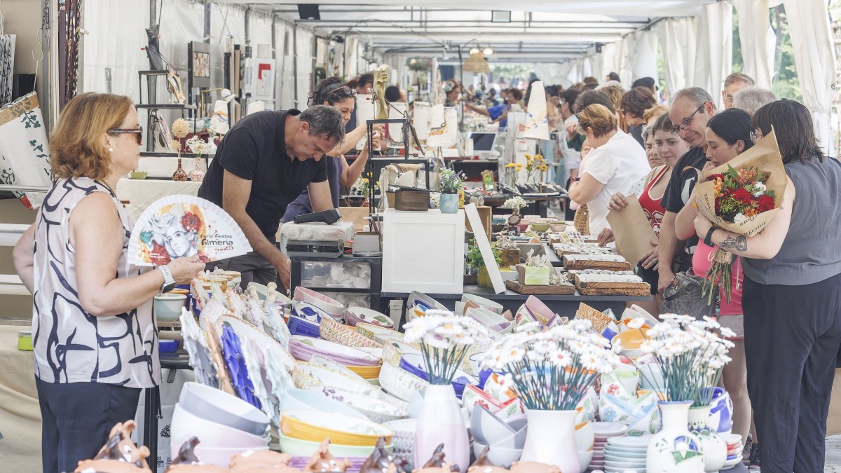 Imagen de la Feria de Cerámica.