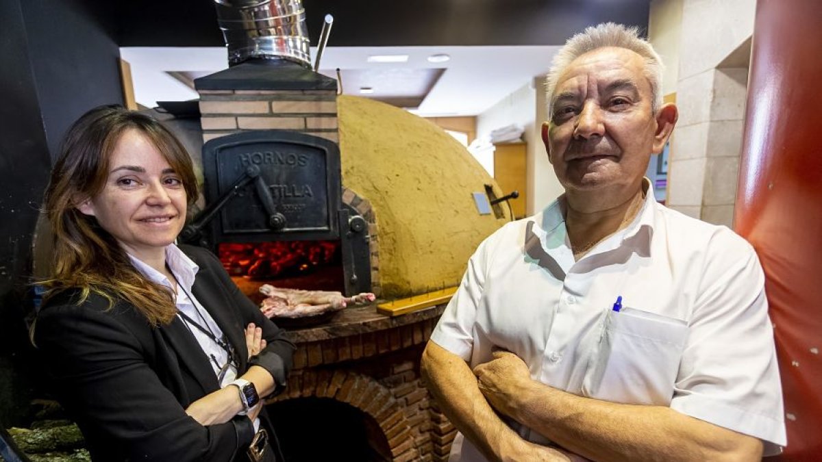 Verónica y José Manuel Lorenzo.