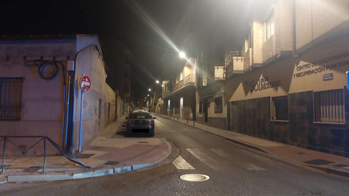 Imagen del lugar del incidente.