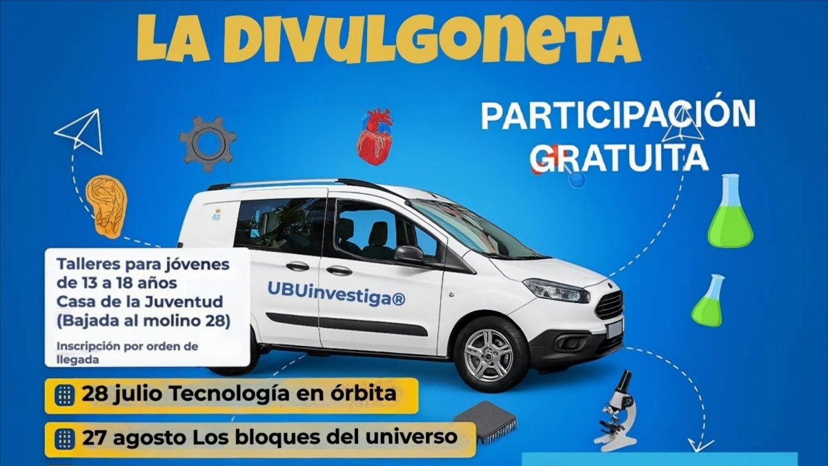 La Divulgoneta, el plan de este verano que acerca la ciencia a los jóvenes en Aranda