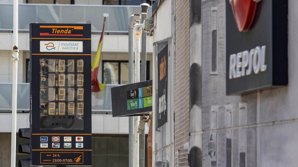 Panel de precios de gasolinas y diésel con los que arranca el mes de septiembre.