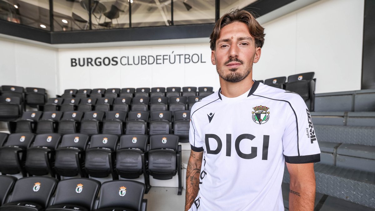 Unai Vencedor, nuevo jugador del Burgos CF.