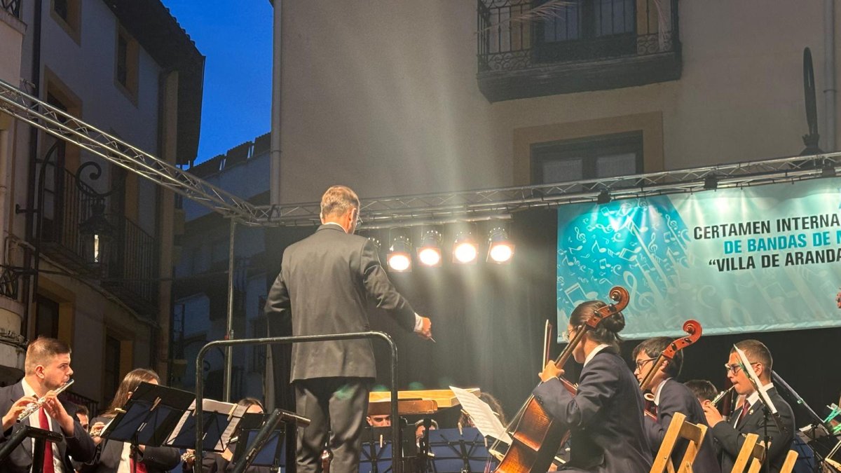 Pevidém vuelve a conquistar Aranda y se alza con el primer premio del Certamen Internacional de Bandas