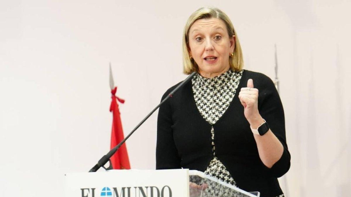 Isabel Blanco interviene en la clausura del foro ‘SomosCyL’.