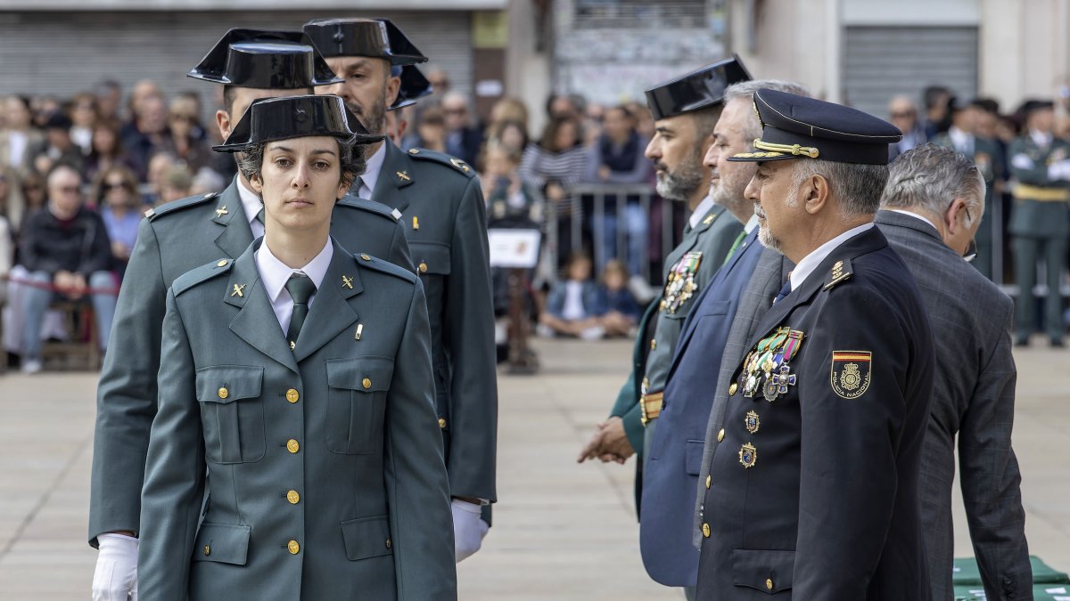 La Guardia Civil celebra el Día del Pilar en Burgos.