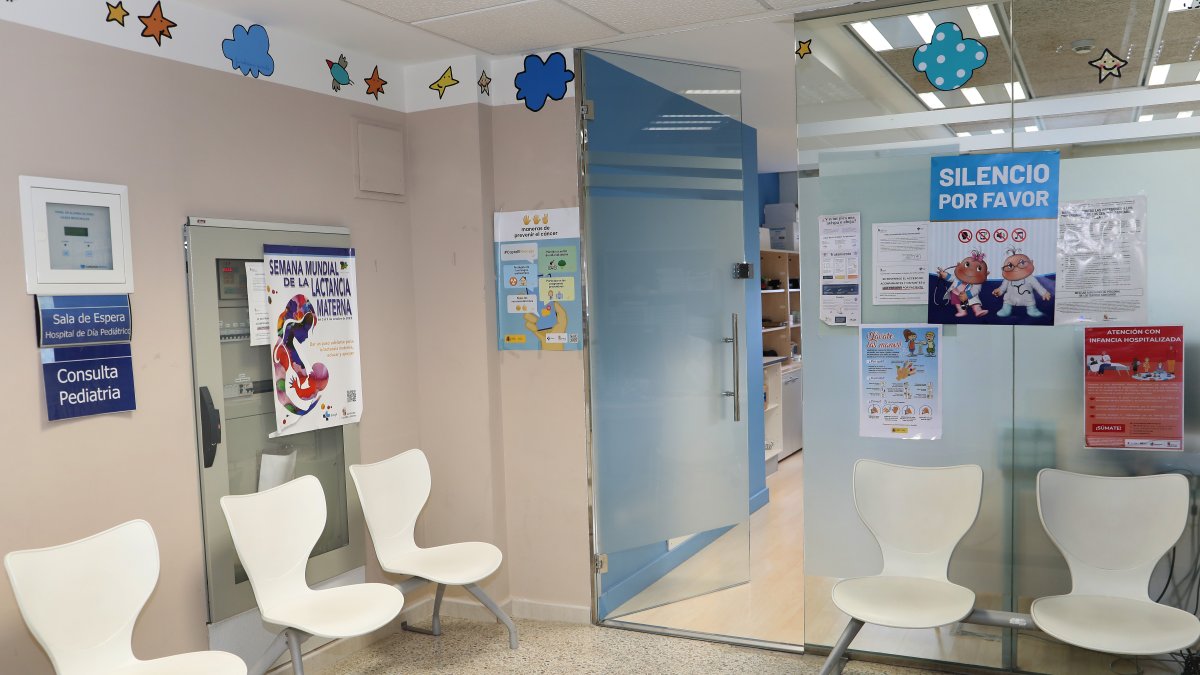 Interior del hospital Río Carrión.
