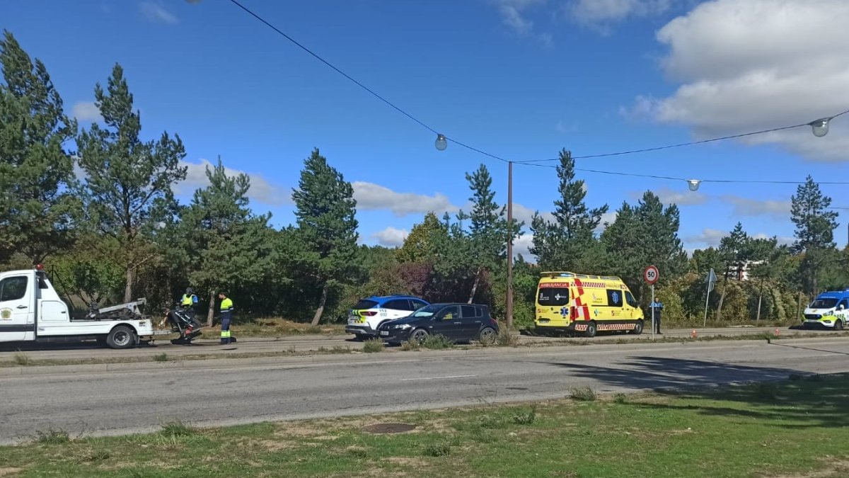 Imagen del lugar del accidente.
