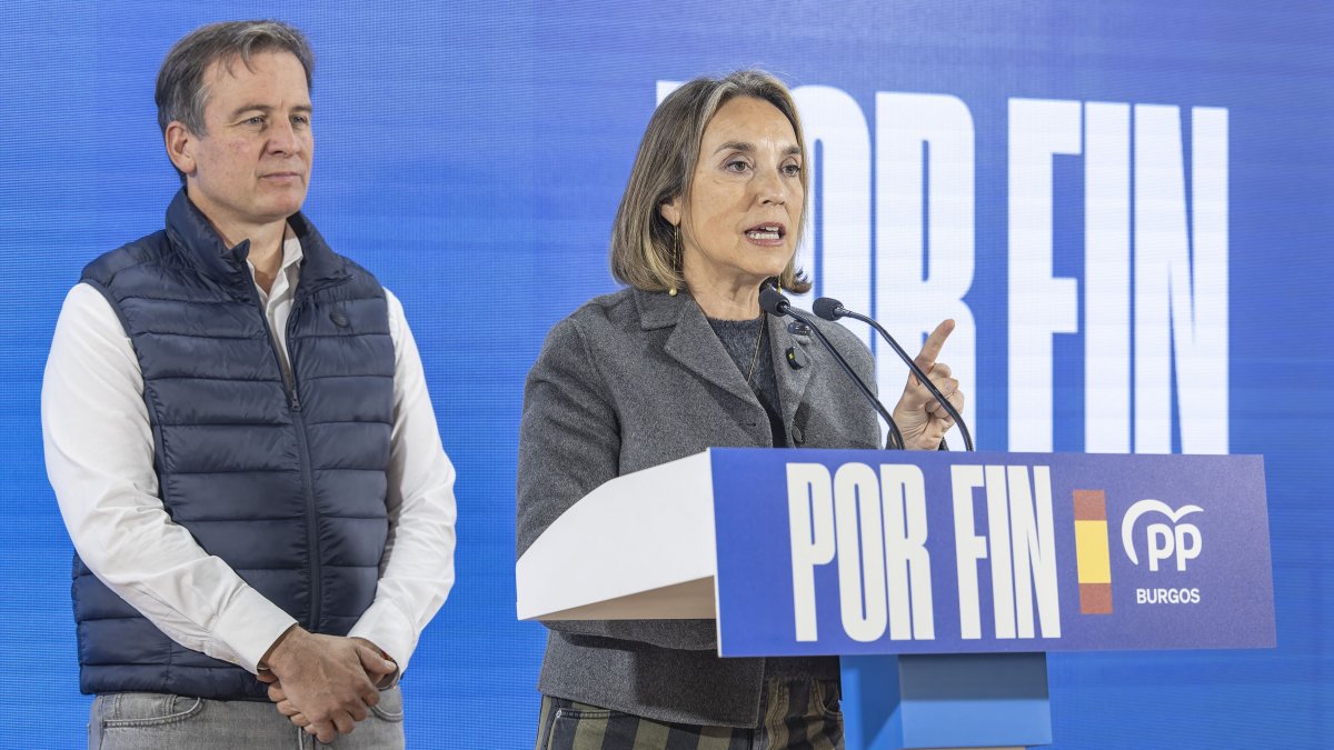 Cuca Gamarra: «Compensaremos la discriminación y el abandono de Sánchez con Burgos »