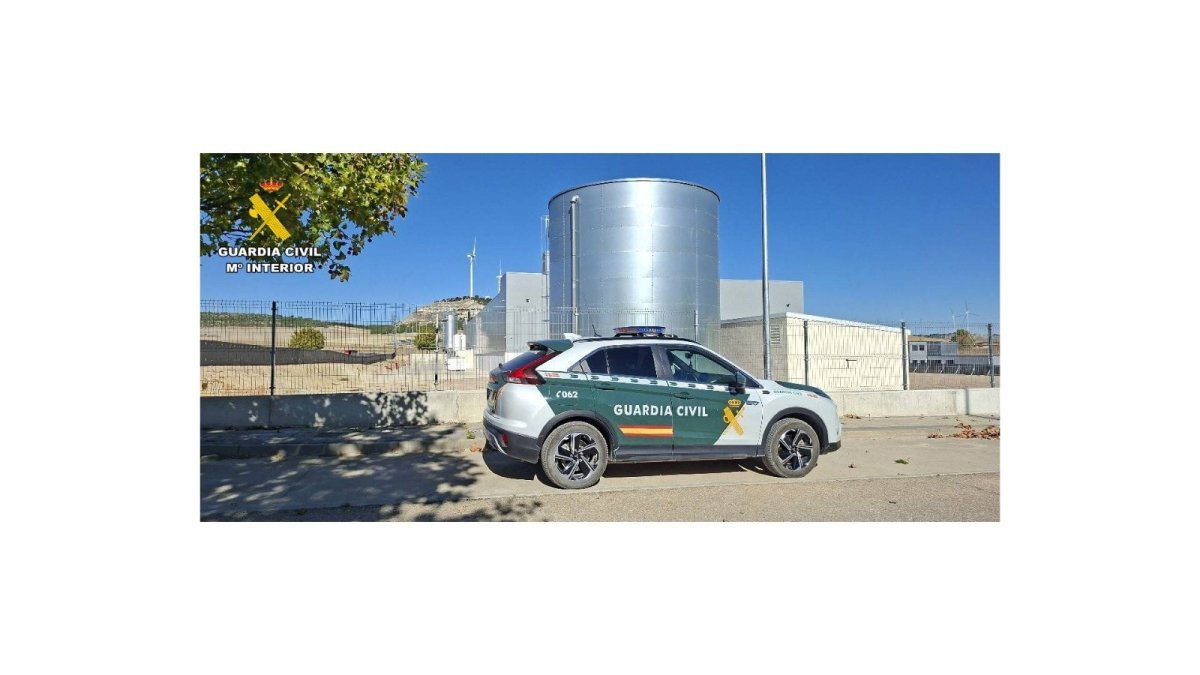 Un coche de la Guaardia Civil.