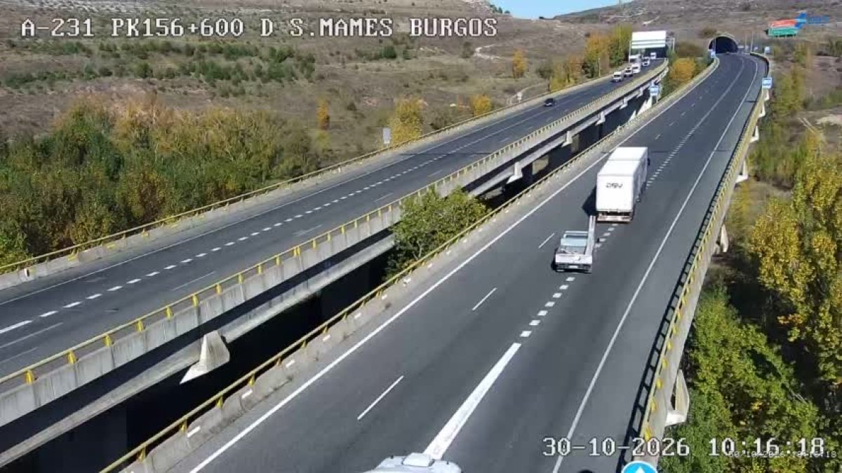 El accidente se ha registrado en la A-231, en Las Quintanillas.