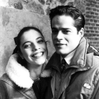 Maribel Verdú y Jorge Sanz, durante el rodaje de la película. BEGOÑA RIVAS