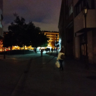 Zona entre la plaza de San Pedro de la Fuente y de La Cecina donde la iluminación se retrasaba hasta las diez de la noche dejando la tarde a oscuras en la zona durante tres semanas.