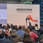 Inauguración del nuevo centro logístico de Bridgestone en Burgos.