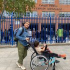 Garazi lleva cuatro años luchando contra una leucemia