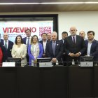 Imagen del lanzamiento de la campaña Vitaevino