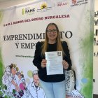 Vicky es una de las personas que buscan empleo en Aranda y la Ribera