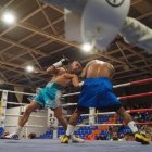 Yazid Ezzaidani se enfrenta a su rivalM.G. EGEA
Yazid Ezzaidani se enfrenta a su rivalM.G. EGEA

Yazid Ezzaidani conecta un golpe con la izquierda ante su rival en Valladolod.