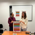 Imagen de los concejales de Igualdad y Deportes, Andrés Gonzalo y Belén Esteban