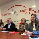 Laura Jorge, Ildefonso Sanz, Amparo Simón y Ana Lozano