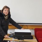 Raquel Casado es la promotora de este cine popular que acaba de cumplir un año