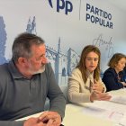 Cristina Valderas durante la rueda de prensa de hoy