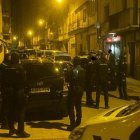 17 agentes han participado en el último dispositivo policial en la calle Hospicio