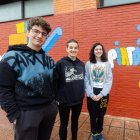 Hugo García, Mar Gonzalo y Nerea Bustillo: alumnos del Pintor Luis Sáez y ganadores del Concurso Reporteros en la Red 2025.