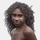 Imagen de Homo antecessor creada por Mauricio Antón para el libro de Eudald Carbonell y José María Bermúdez de Castro que narran su investigación.