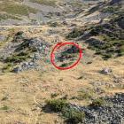 Imagen del lugar donde se produjo el rescate.