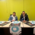 El director del Festival Internacional de Cine de Aranda con el concejal de Cultura