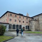 Intervención de la Guardia Civil en el monasterio de Belorado.