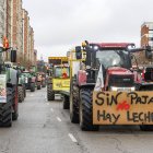 Tractorada multitudinaria en Burgos contra Mercosur.