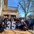 El equipo de Proyecto Hombre tras la celebración de sus 35 años de actividad.