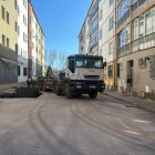 Las obras del ARU han empezado en los primeros bloques