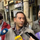 El concejal de Podemos en el Ayuntamiento de Aranda, Andrés Gonzalo.