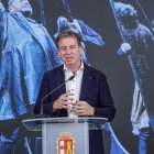 El presidente de la Diputación, Borja Suárez.