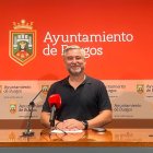 Julián Vesga durante su intervención.